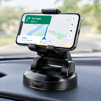 Universal 360° Car Phone Holder - Adjustable Dashboard & Windshield Mount